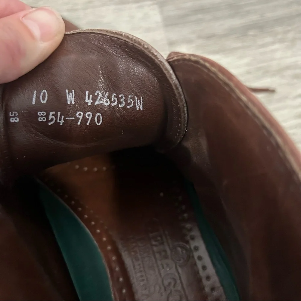Sebago Drysides Chukka Leather Boots Men's 10 Wide Brown Preppy Academia Cabin